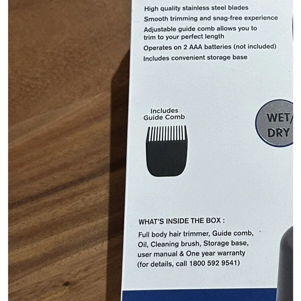 Brookstone cordless wet